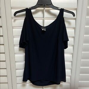 Coco Bianco Black Off-Shoulder Blouse